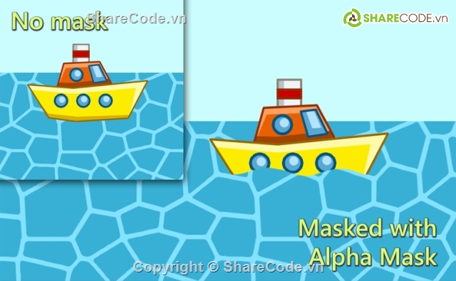 Alpha Mask,Game Alpha Mask,source code game,Sprites,Quads samples